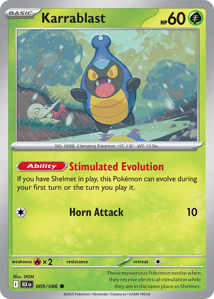 Karrablast • Black Bolt • Normal